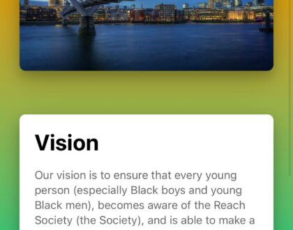 Launch of the Reach Society App